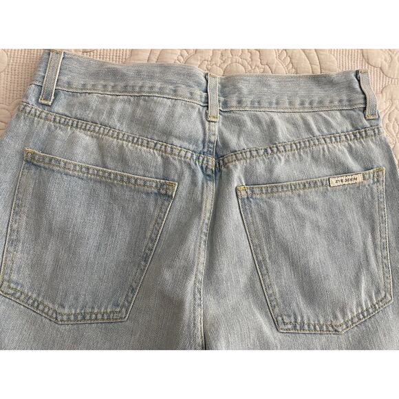 Eve Denim The Jane Jean in Nolita Light Blue waist 28" NWT button fly - Picture 7 of 10